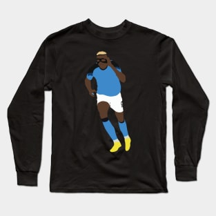 Victor Osimhen Napoli No. 9 Long Sleeve T-Shirt